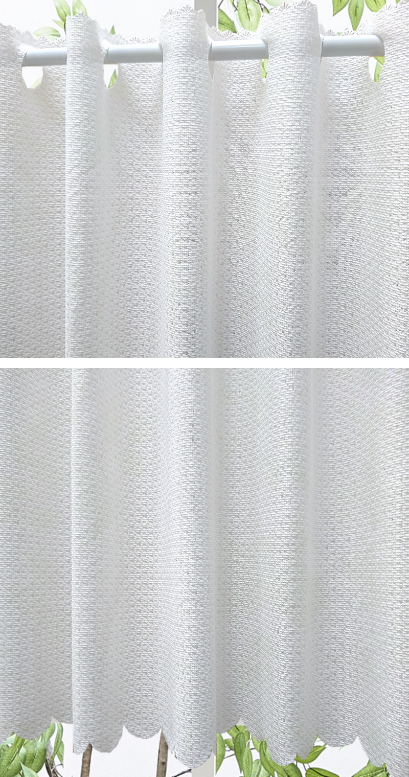 カフェカーテン ミラー