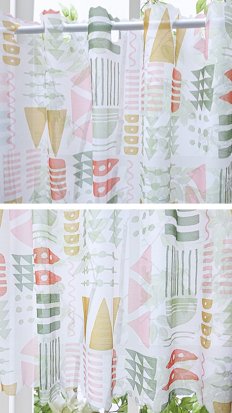 カフェ遮光カーテン