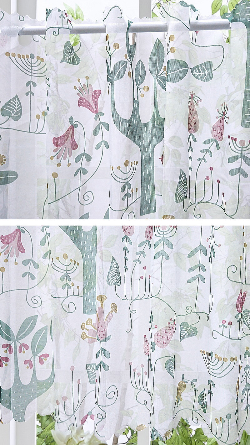 カフェ遮光カーテン