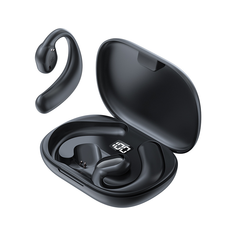 ワイヤレスイヤホン ワイヤレス イヤホン Bluetooth5.3 スポーツイヤホン 耳挟み式 クリップ  非骨伝導イヤリング  ヘッドフォン 空気伝導イヤホン｜ntraditionshops｜02