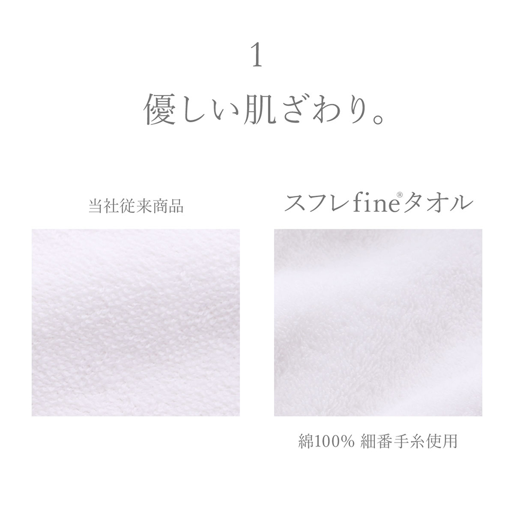 スフレfineタオル バスラップ ワンピース