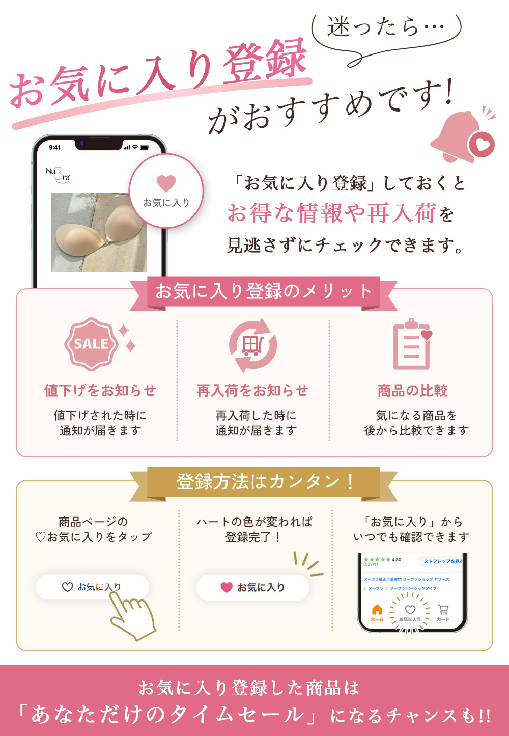 お気に入り登録
