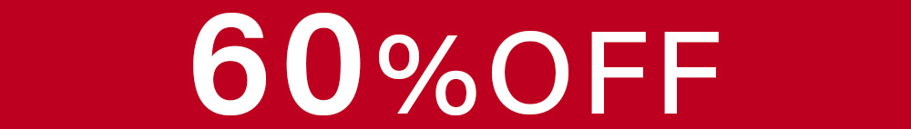 60%OFF