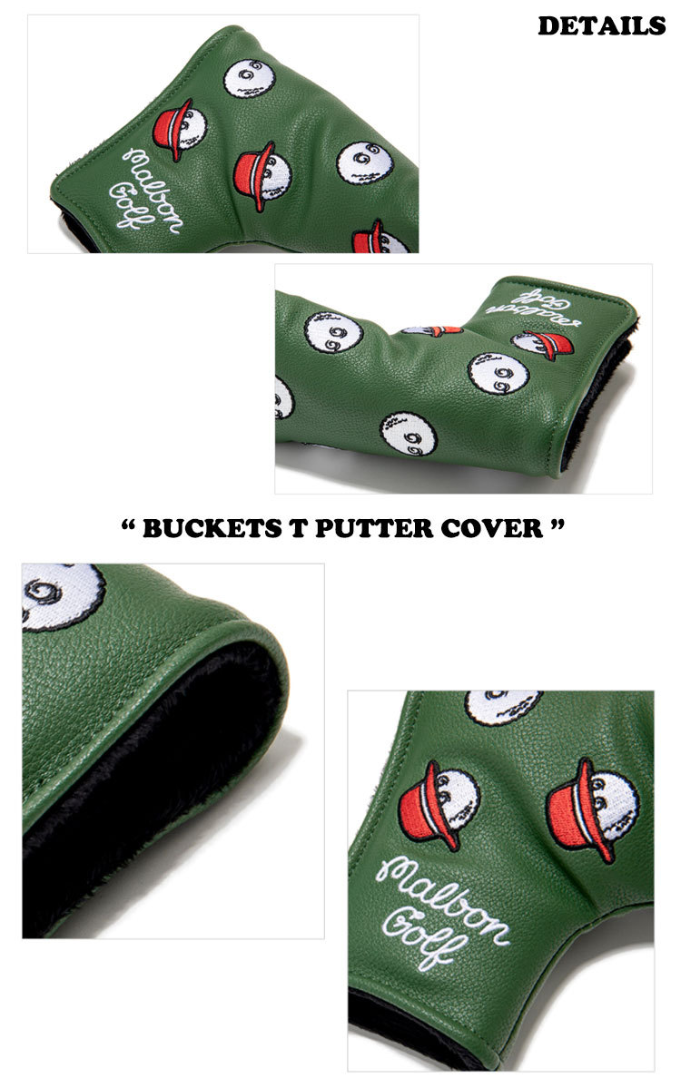 マルボンゴルフ パターカバー MALBON GOLF Bucket T Putter Cover 