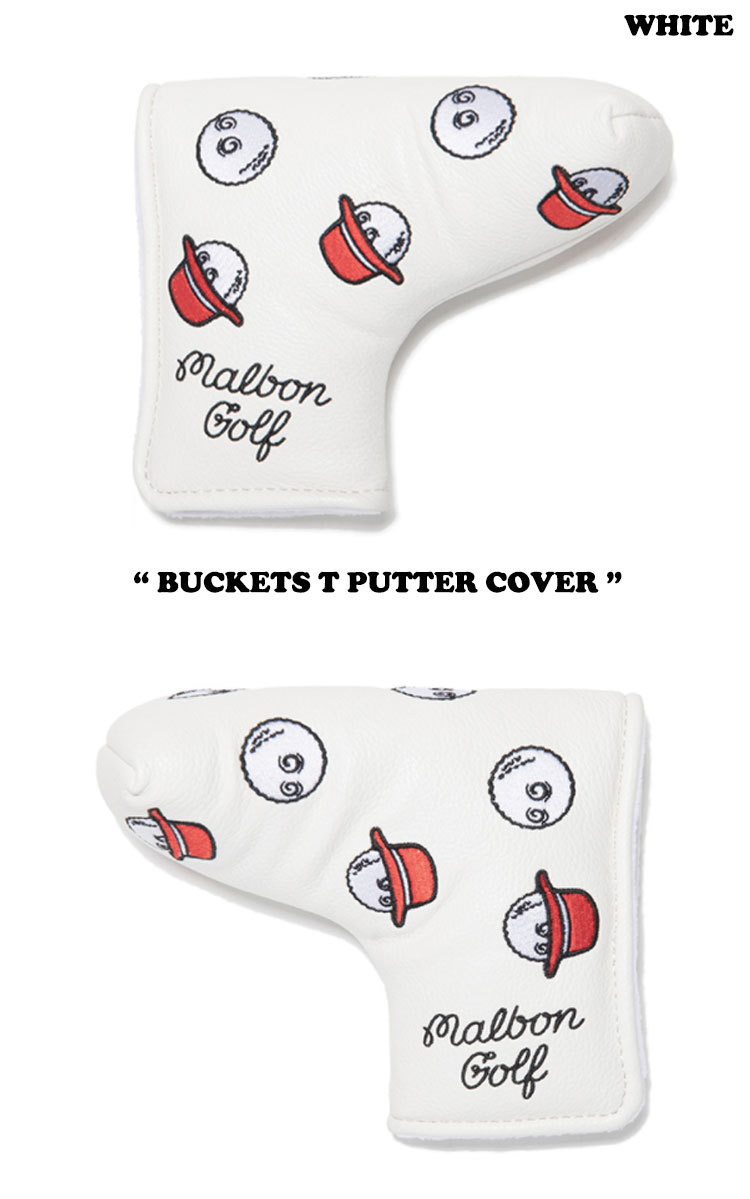 マルボンゴルフ パターカバー MALBON GOLF Bucket T Putter Cover