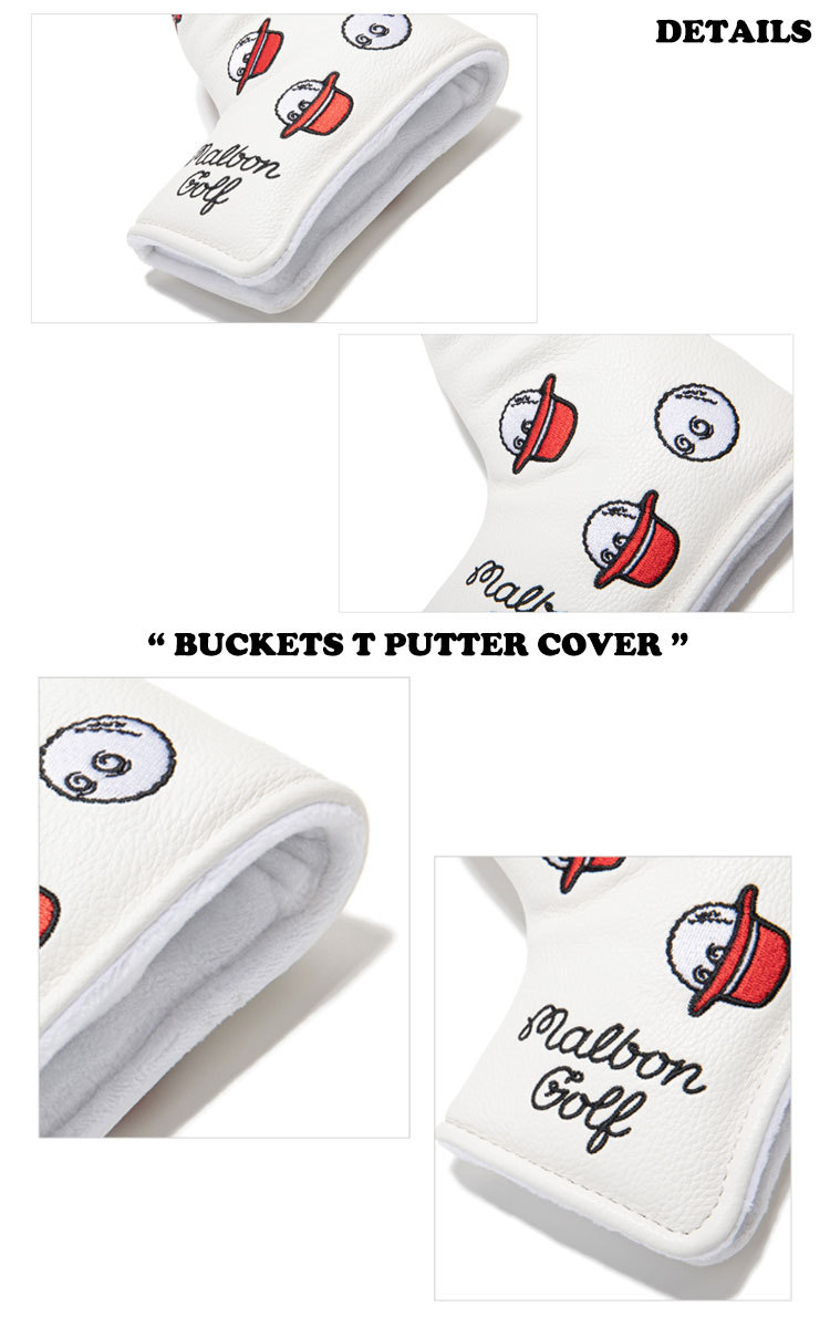 マルボンゴルフ パターカバー MALBON GOLF Bucket T Putter Cover