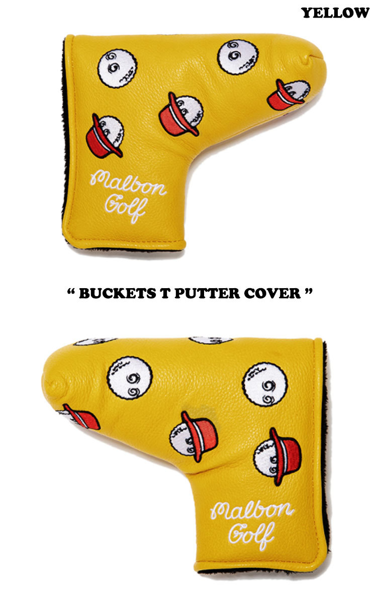 マルボンゴルフ パターカバー MALBON GOLF Bucket T Putter Cover 