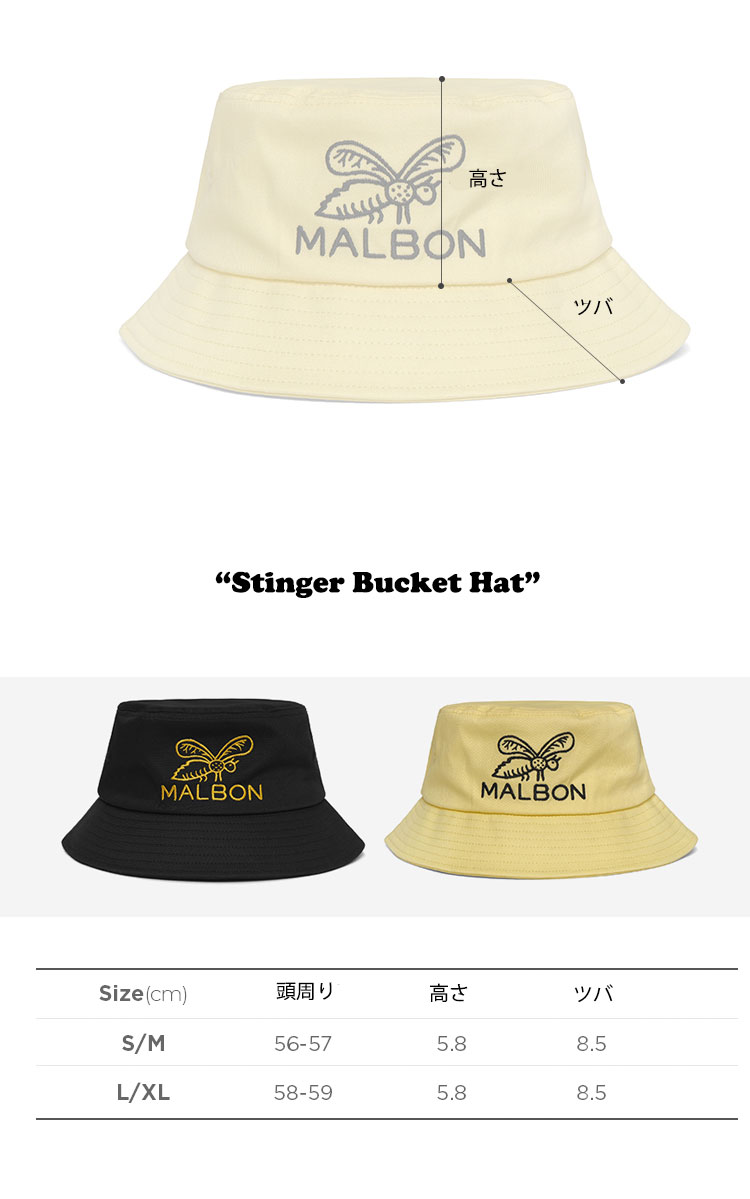 マルボンゴルフ MALBON GOLF メンズ レディース Stinger Bucket Hat