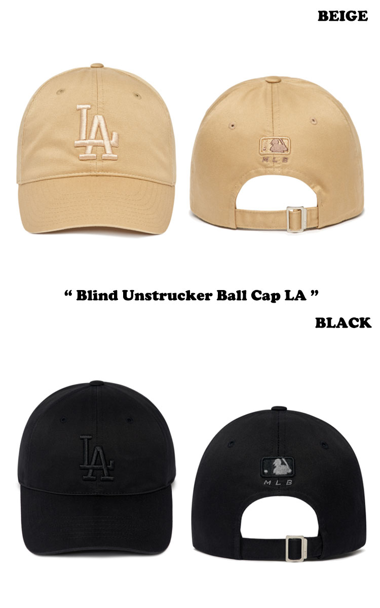 エムエルビー キャップ MLB Blind Unstruck Ball Cap LA ブラインド