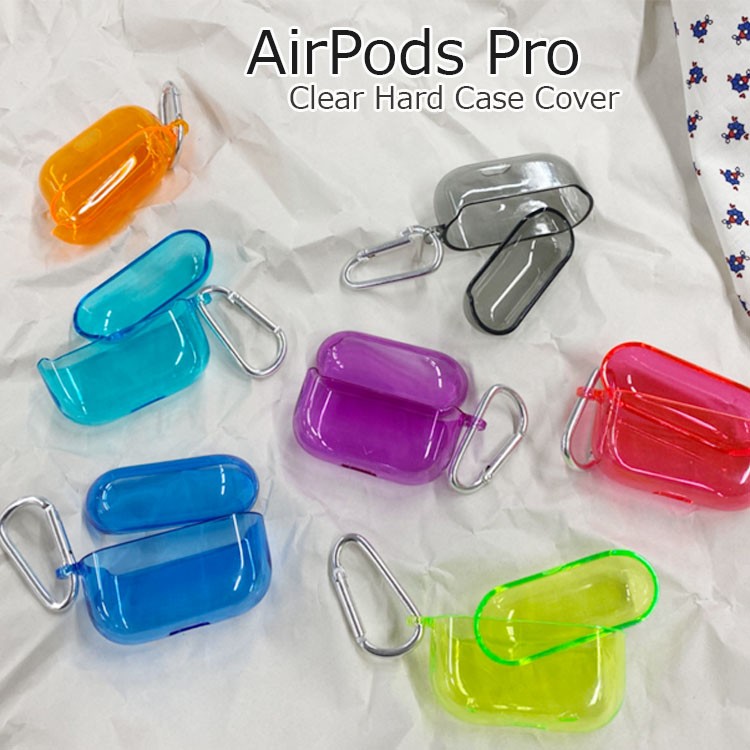 AirPods Pro ケース おしゃれ AirPods ケース クリア Apple AirPods Pro ケース カバー 透明 耐衝撃 かわいい  シンプル ハード A2084 ケース A2083 ケース :apodspro-cn-clhd:Select Option !店 通販  