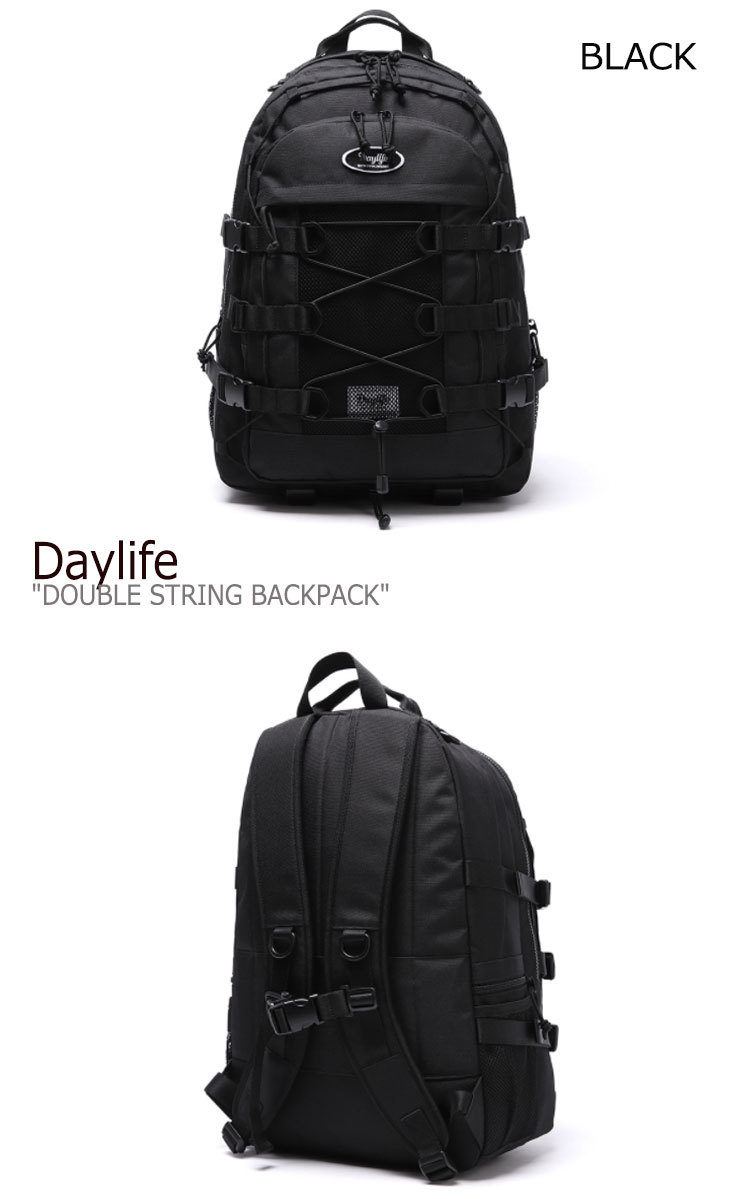 【即納/国内配送】デイライフ リュック Daylife 正規販売店 DOUBLE STRING BACKPACK ダブル ストリング バックパック  2460905/6/7 バッグ