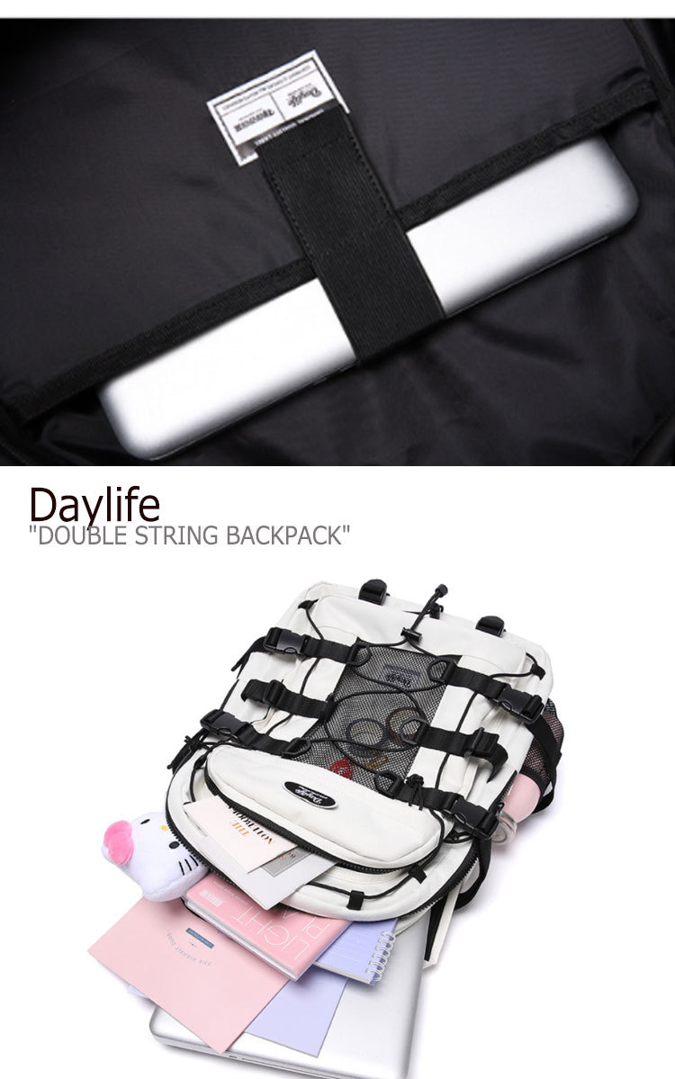 【即納/国内配送】デイライフ リュック Daylife 正規販売店 DOUBLE STRING BACKPACK ダブル ストリング バックパック  2460905/6/7 バッグ