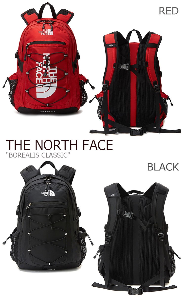 ノースフェイス バックパック The North Face メンズ レディース Borealis Classic ボレアリス クラシック Black ブラック Red レッド Nm2dl03a B バッグ バッグ The North Face A Labs ファッション シューズ