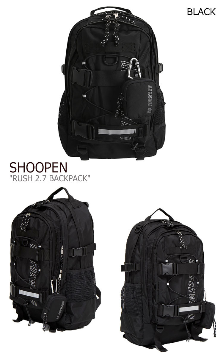 シューペン リュックサック SHOOPEN メンズ レディース RUSH 2.7 