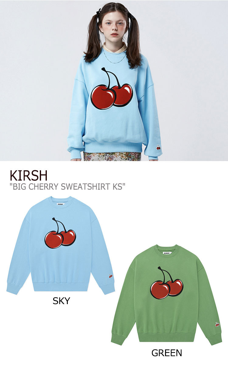 キルシー トレーナー KIRSH BIG CHERRY SWEATSHIRT KS ビッグ チェリー