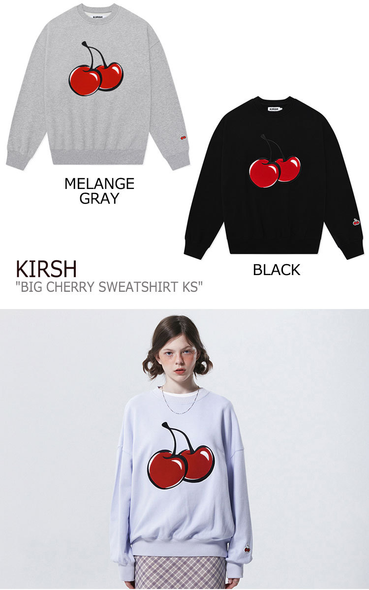 キルシー トレーナー KIRSH BIG CHERRY SWEATSHIRT KS ビッグ チェリー