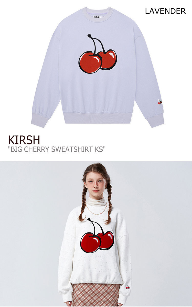 キルシー トレーナー KIRSH BIG CHERRY SWEATSHIRT KS ビッグ チェリー