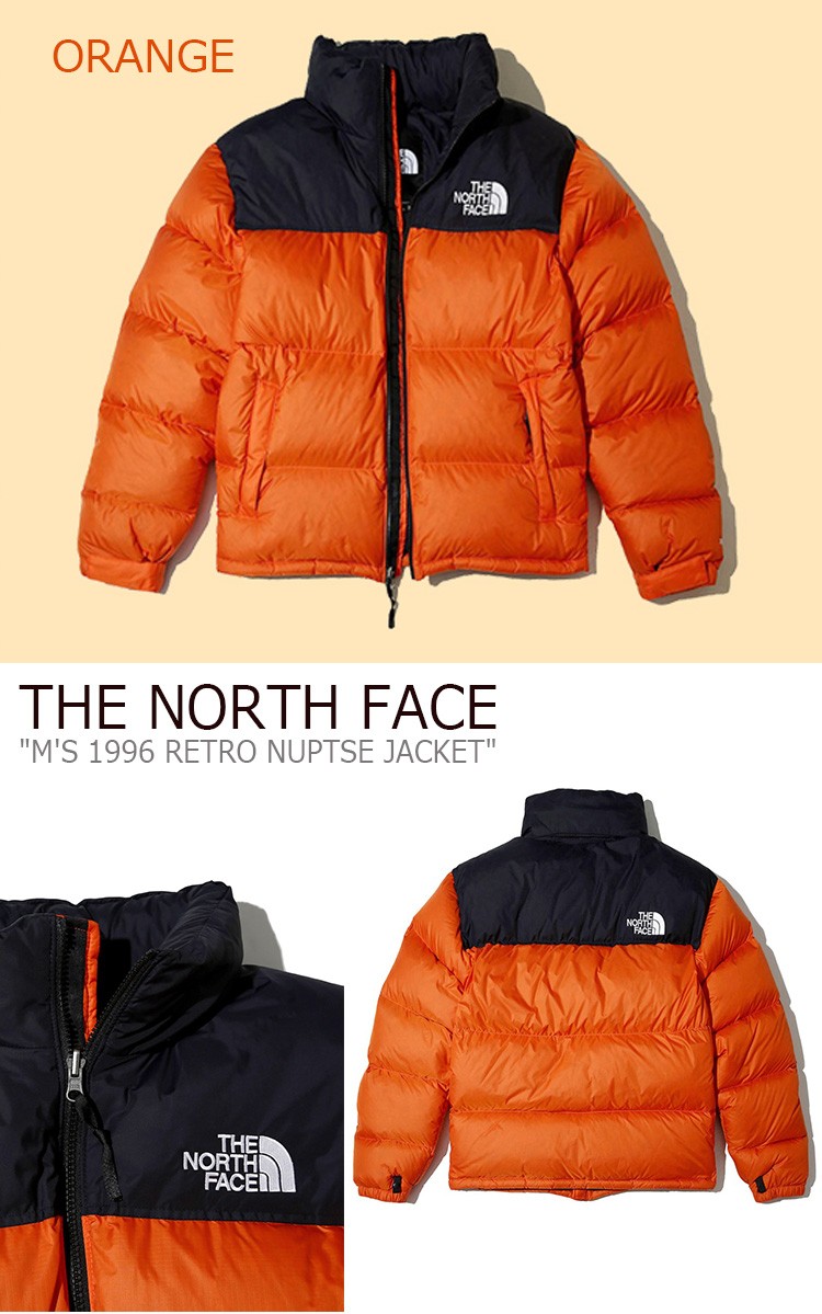 the north face 1996 orange