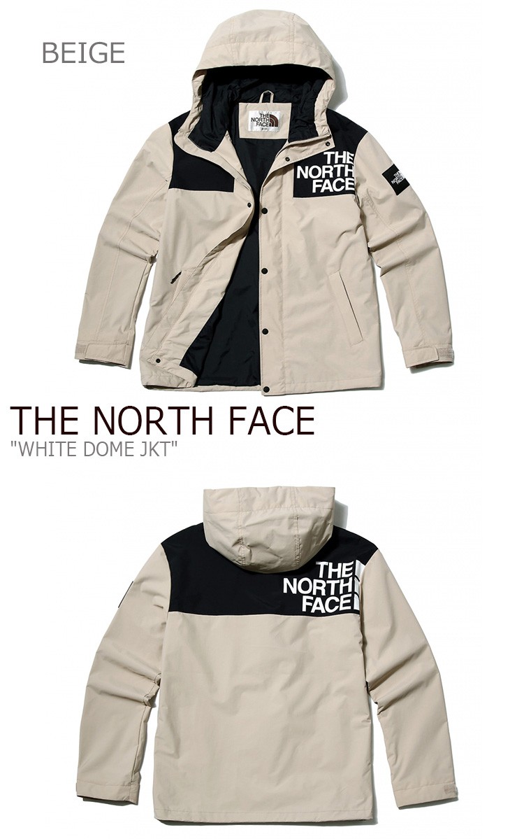 the north face white