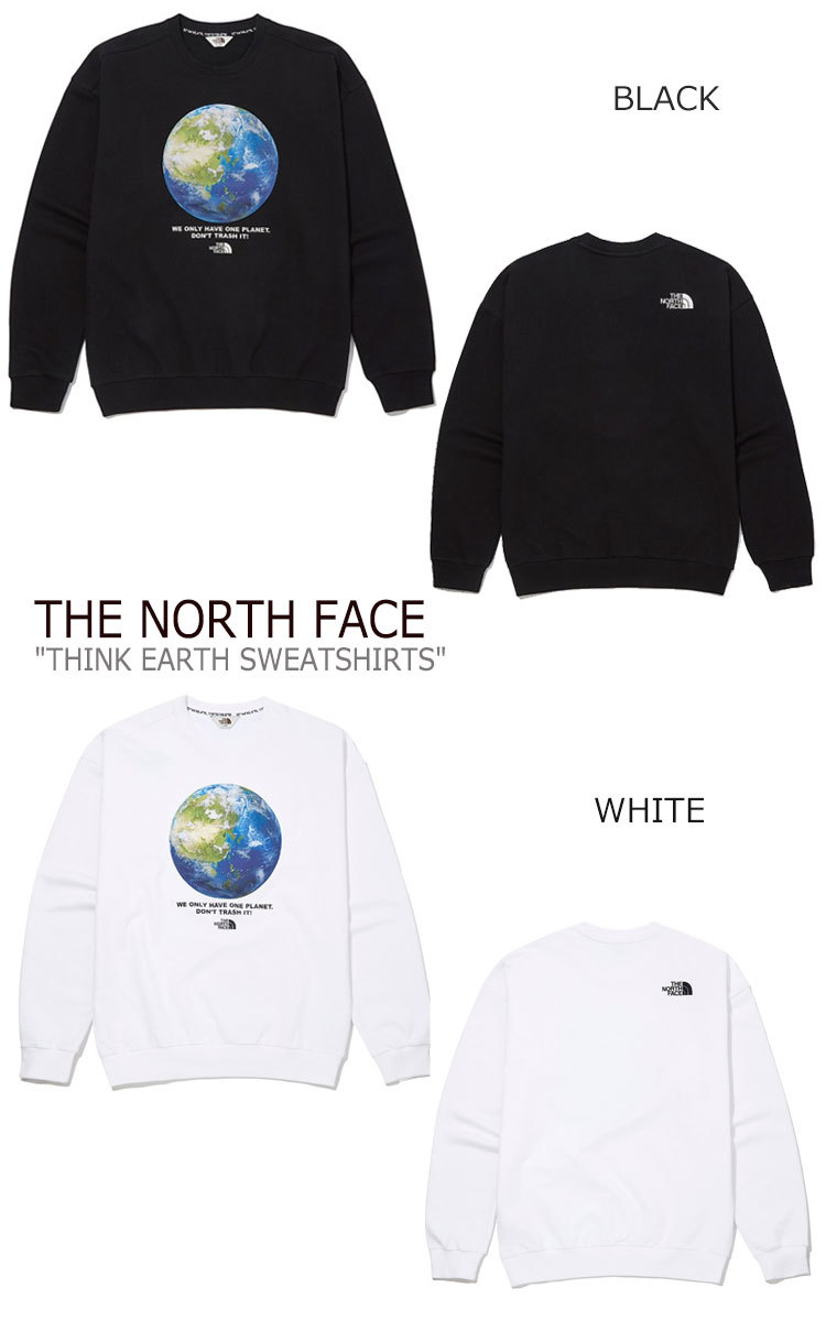 ノースフェイス トレーナー THE NORTH FACE THINK EARTH