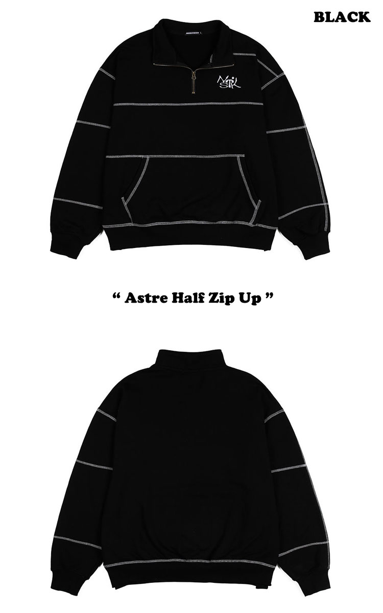 ネスティキック トレーナー NASTYKICK 正規販売店 Astre Half Zip Up