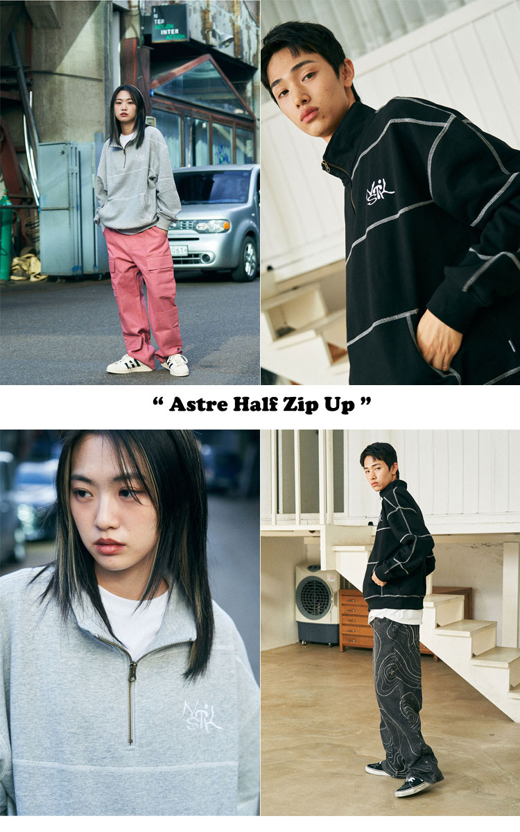 ネスティキック トレーナー NASTYKICK 正規販売店 Astre Half Zip Up