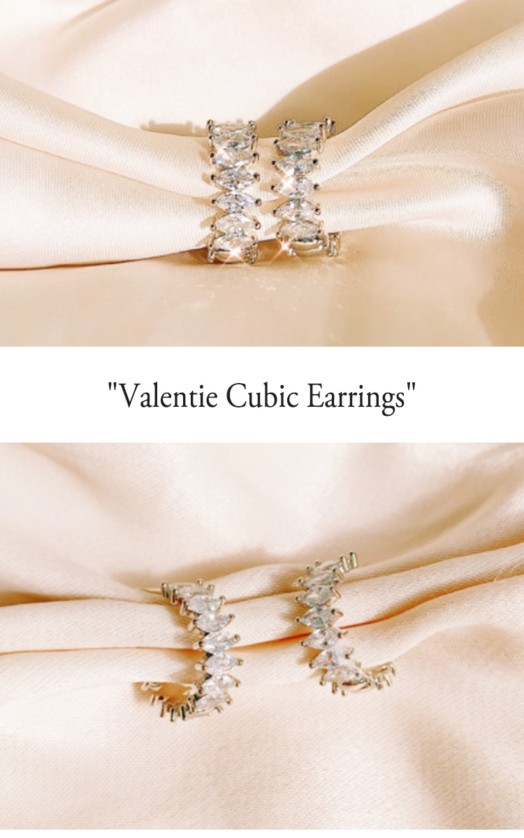 ジャストラバー ピアス justLoveR. Valentie Cubic Earrings バレン