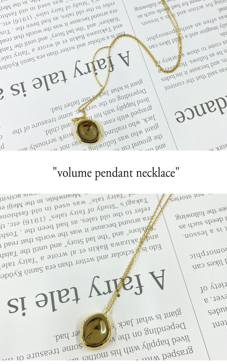 ロアジュ ネックレス Roaju レディース volume pendant necklace