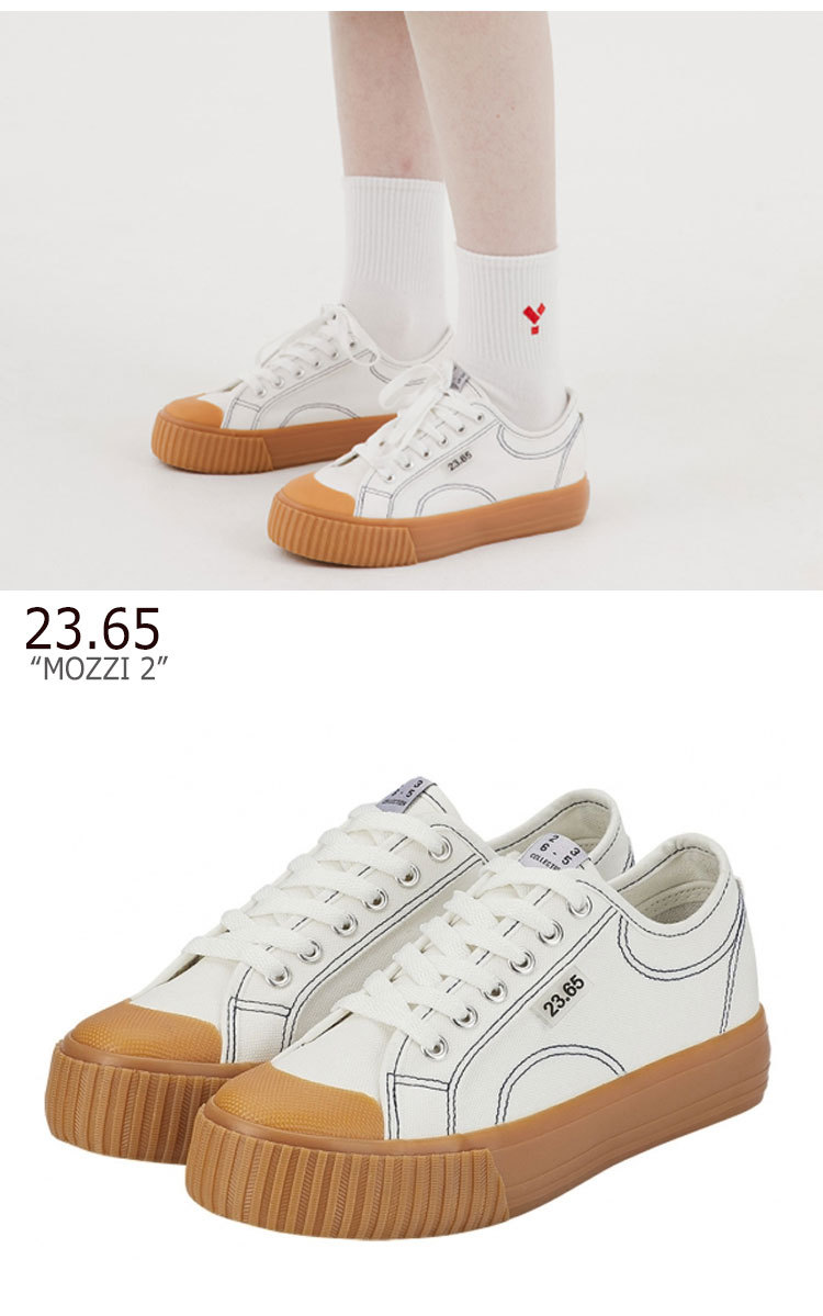イーシプサムチョンユクオ スニーカー 23.65MOZZI 2 WHITE BEIGE 