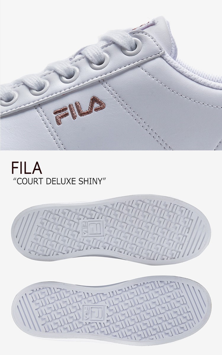 fila court deluxe rose gold
