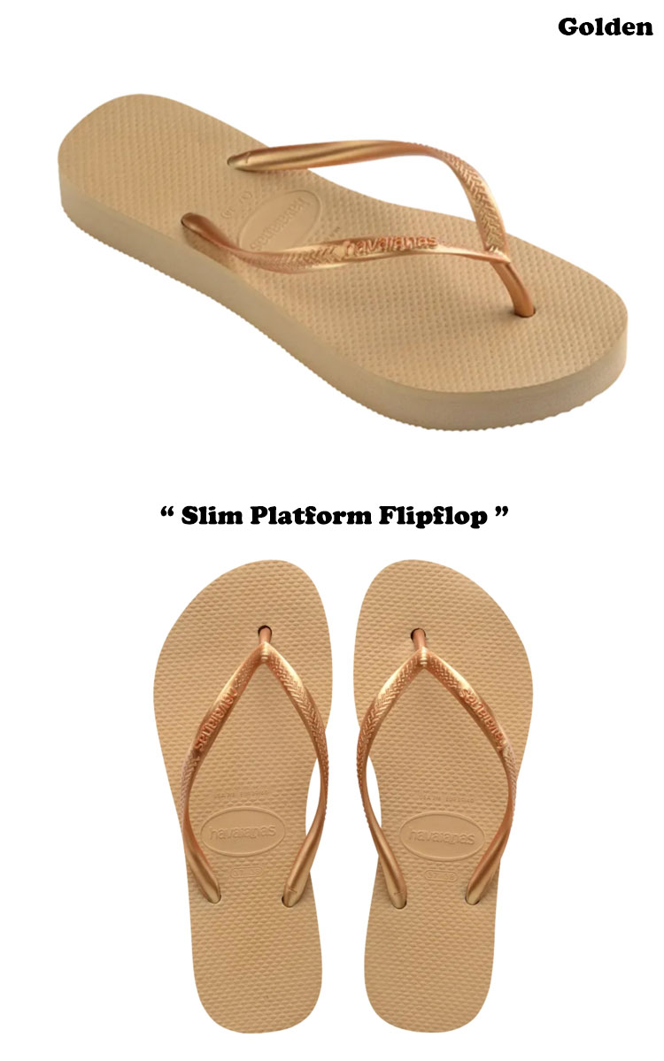 ハワイアナス サンダル HAVAIANAS レディース Slim Platform Flipflop