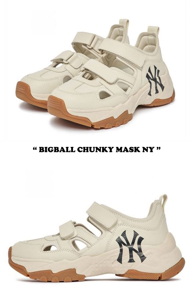 エムエルビー サンダル MLB BIGBALL CHUNKY MASK NY ビッグボール