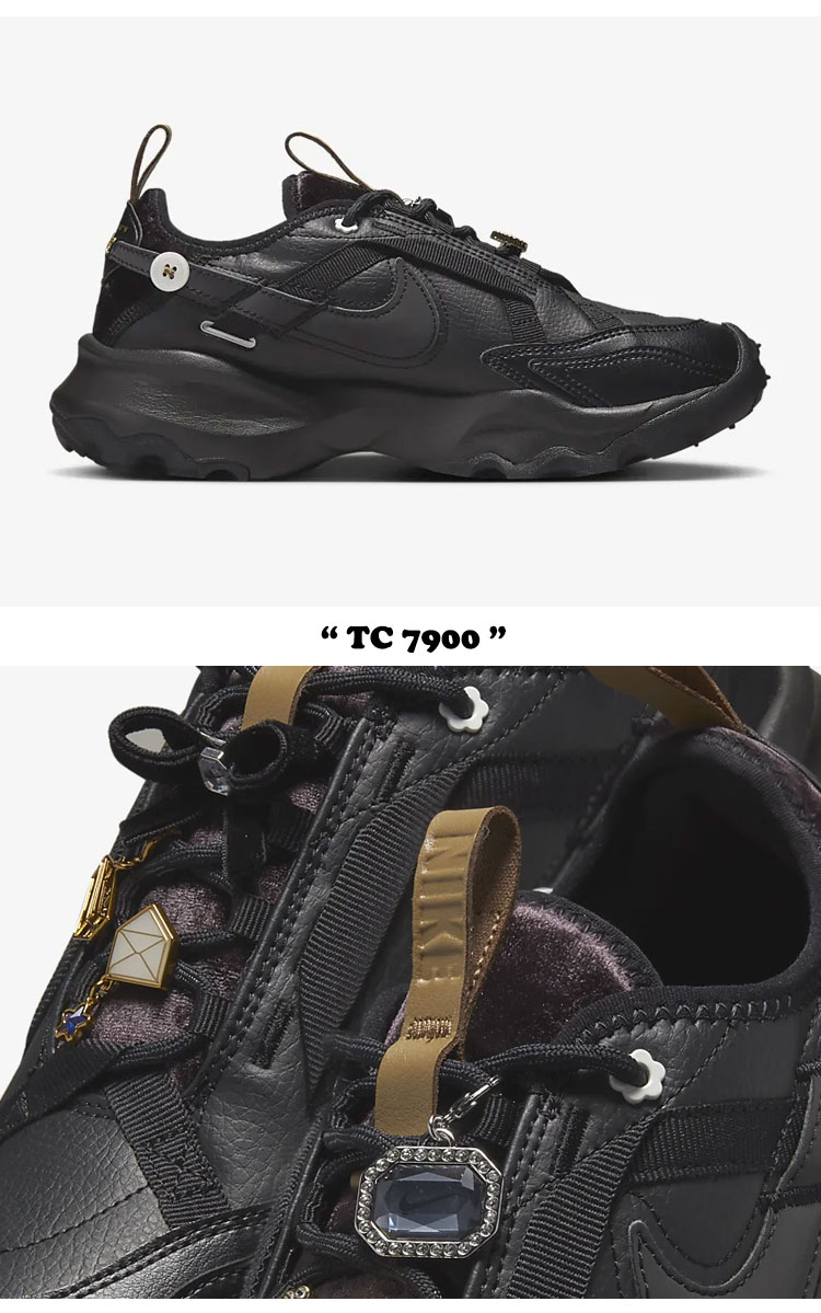 ナイキ スニーカー NIKE レディース TC 7900 TC7900 BLACK ブラック