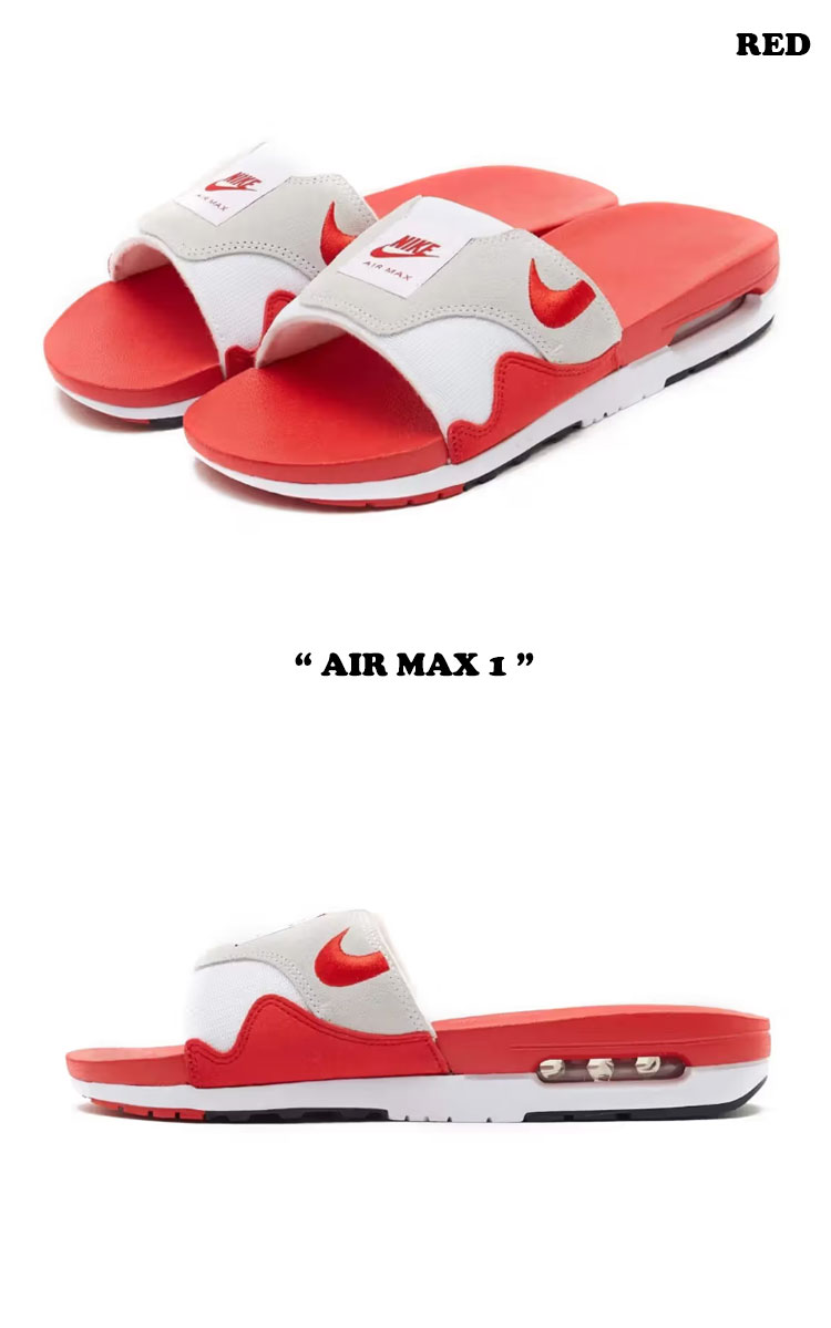 ナイキ サンダル NIKE メンズ AIR MAX 1 SLIDE エアー マックス 