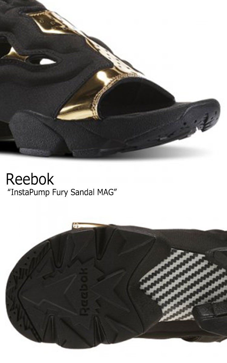 公式 リーボック サンダル Reebok メンズ レディース Insta Pump Fury Sandal Mag インスタ ポンプ フューリー サンダル マグ Black ブラック 3184 シューズ 100 本物保証 Kuljic Com