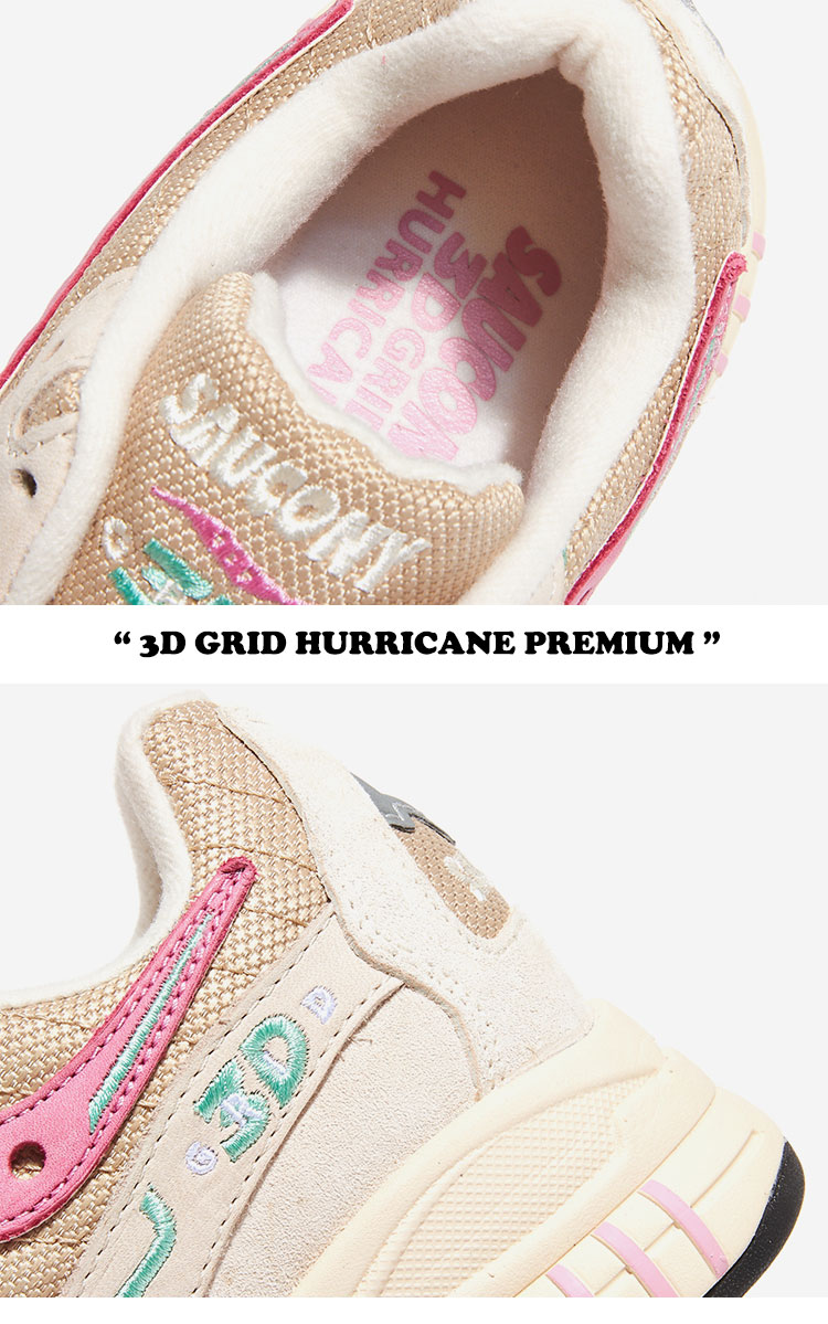 サッカニー スニーカー SAUCONY 3D GRID HURRICANE PREMIUM 3D