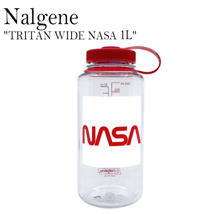 Nalgene ボトル 水筒 広口 ボトルケース ナルゲン TRITAN WIDE NASA 1L トライタン ナサ ワイド 軽量 目盛り 運動  持ち運び アウトドア 1色 1553422 OTTD