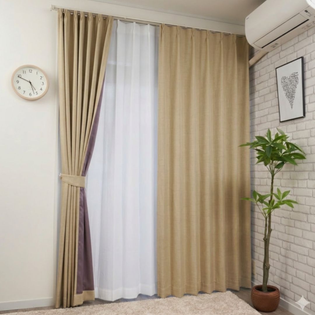 cloth shop 布や カーテン 遮光 非遮光 わけあり 安い 幅 100 cm 2枚組