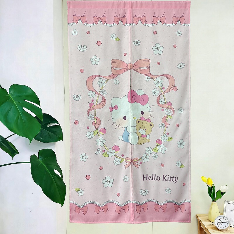 のれん（柄：花柄、フラワー）｜カーテン、ブラインド｜家具