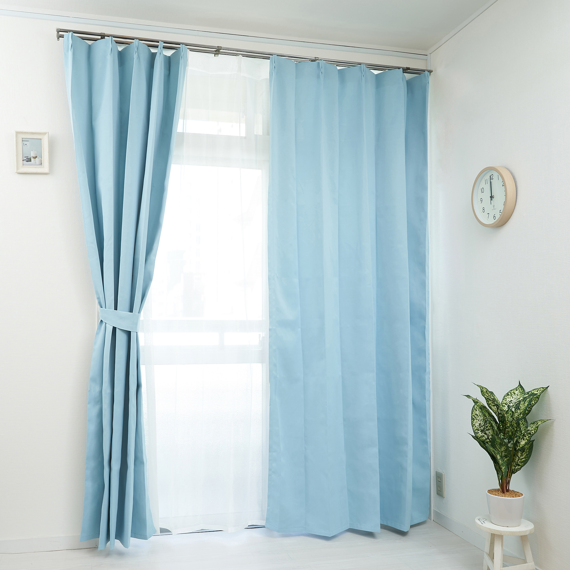 カーテン おしゃれ 安い 遮光 ４枚組 北欧 幅100cm 丈135 178 200cm 送料無料 | curtain-fabfun | 02