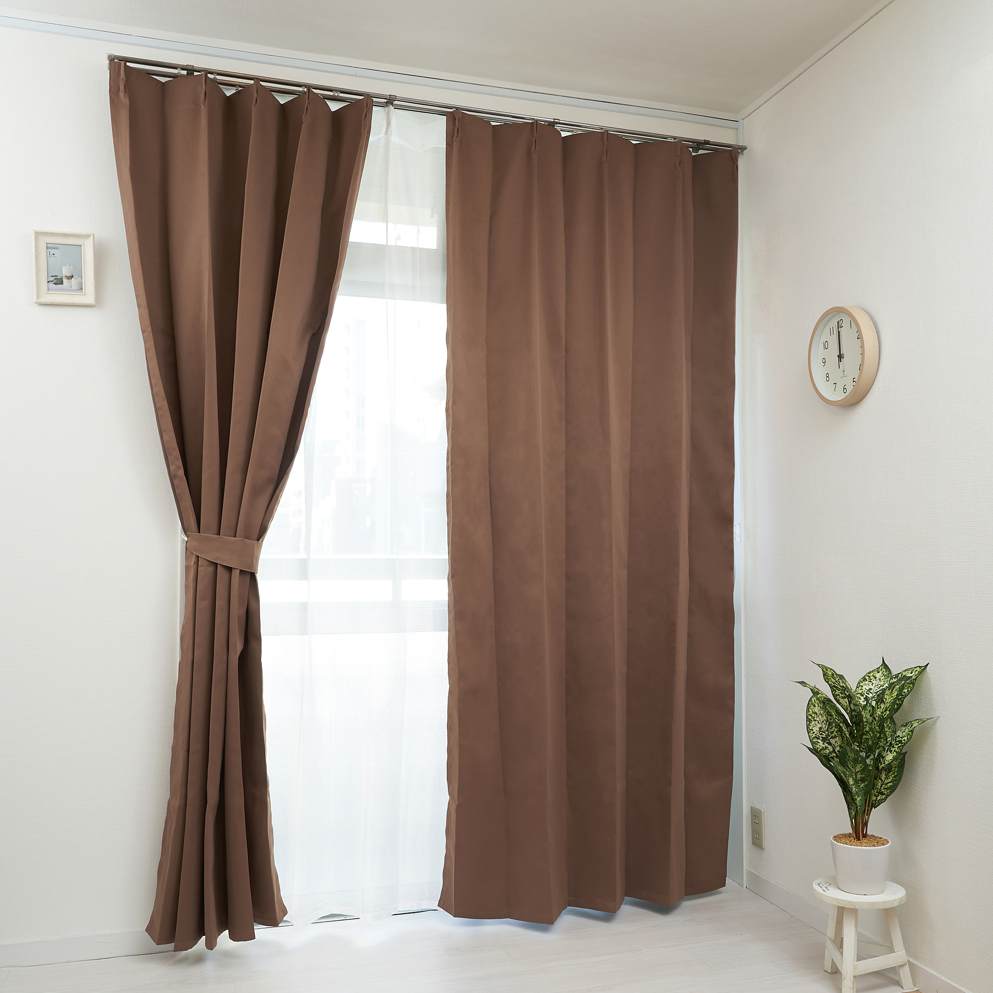 カーテン おしゃれ 安い 遮光 ４枚組 北欧 幅100cm 丈135 178 200cm 送料無料 | curtain-fabfun | 06