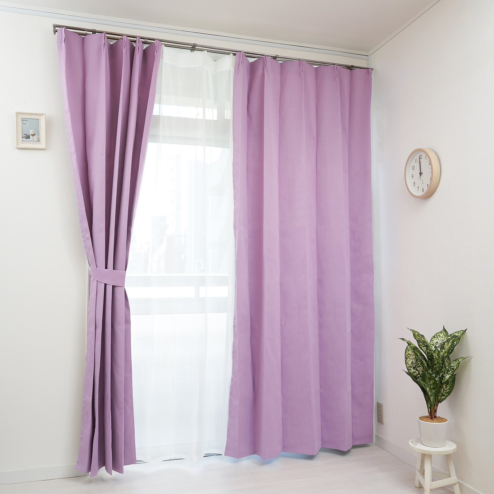 カーテン おしゃれ 安い 遮光 ４枚組 北欧 幅100cm 丈135 178 200cm 送料無料 | curtain-fabfun | 08