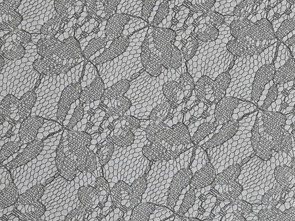 サンプル生地】レース柄 合皮レザー生地【花柄レース模様 全6色】[LACE