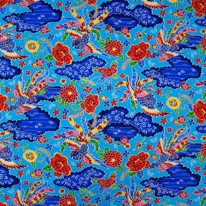 沖縄紅型ブルー 沖縄 紅型 生地（色：ブルー系）の商品一覧 通販 - Yahoo!ショッピング