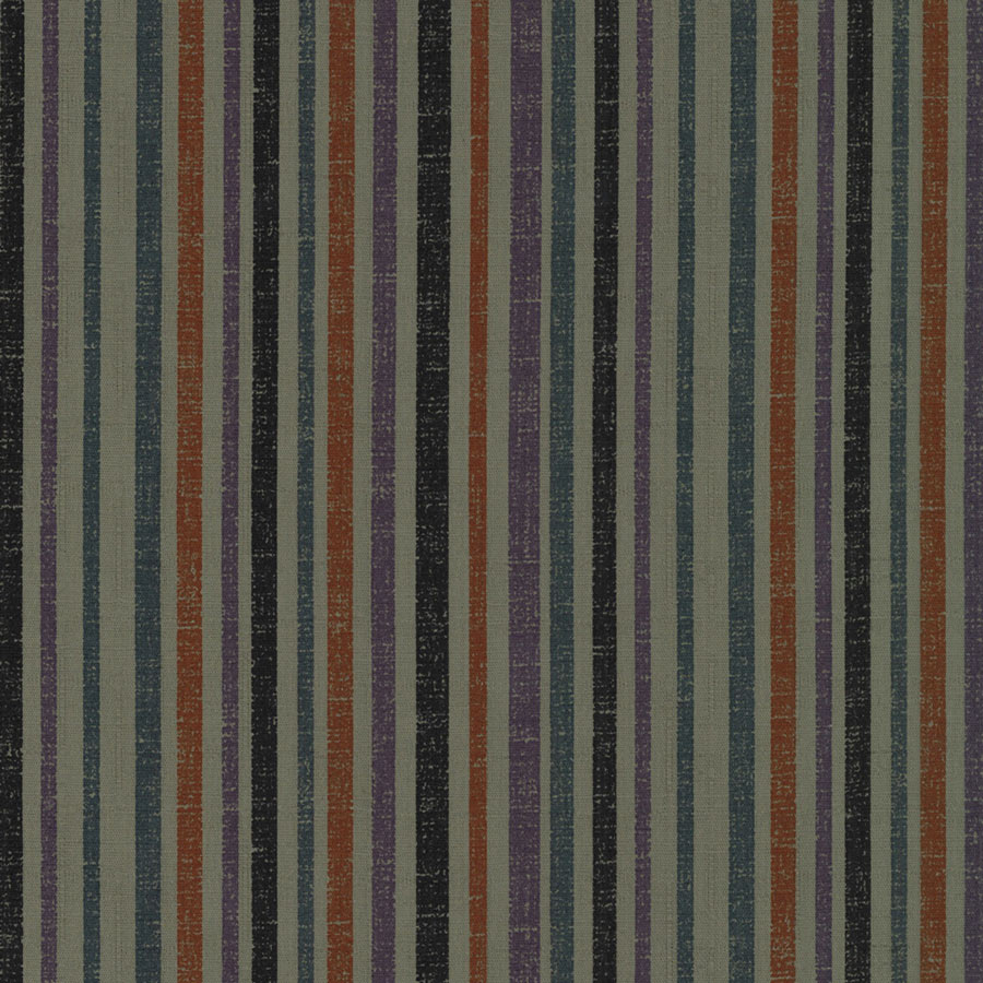 和柄コットン生地 多色の滝筋縞模様(グレー) 10cm単位 切り売り |  | 07