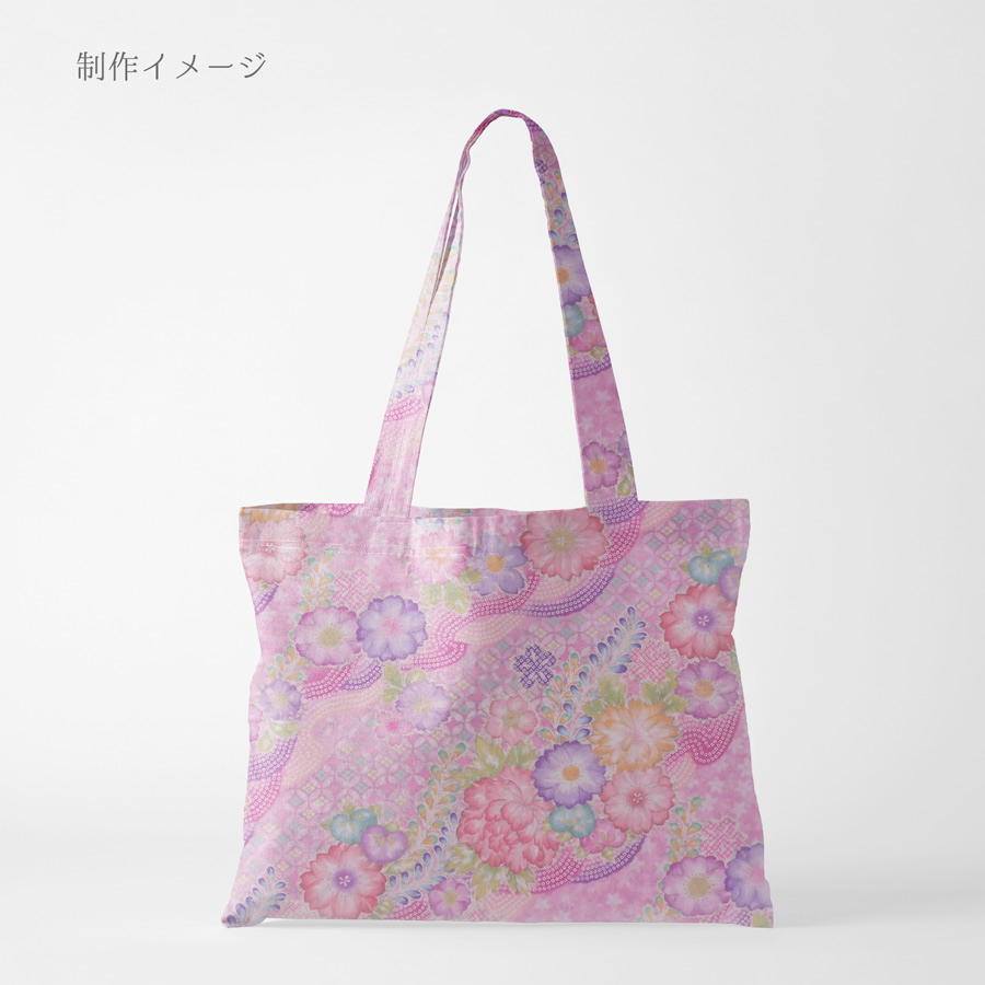 和柄コットン生地 辻が花調花づくし(ピンク) 10cm単位 切り売り |  | 04