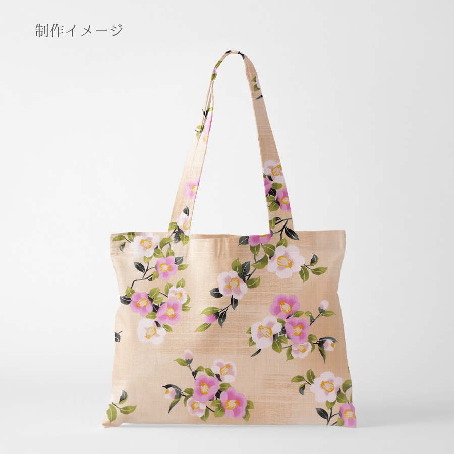 和柄コットン生地 ぼかし椿(ベージュ) 10cm単位 切り売り |  | 04