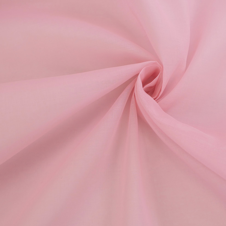 コットンオーガンジー生地・無地(ピンク) 10...の詳細画像3