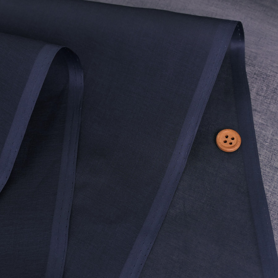 コットンオーガンジー生地・無地(濃紺) 10cm単位 切り売り |  | 03