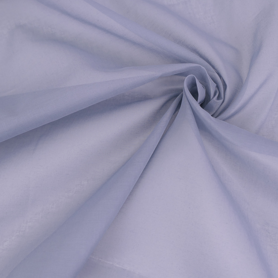 コットンオーガンジー生地・無地(グレー) 10cm単位 切り売り |  | 01